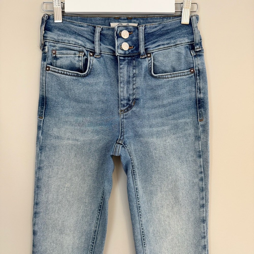 Free People We the Free Shayla Skinny Flare Jeans size 26 - Picture 5 of 15